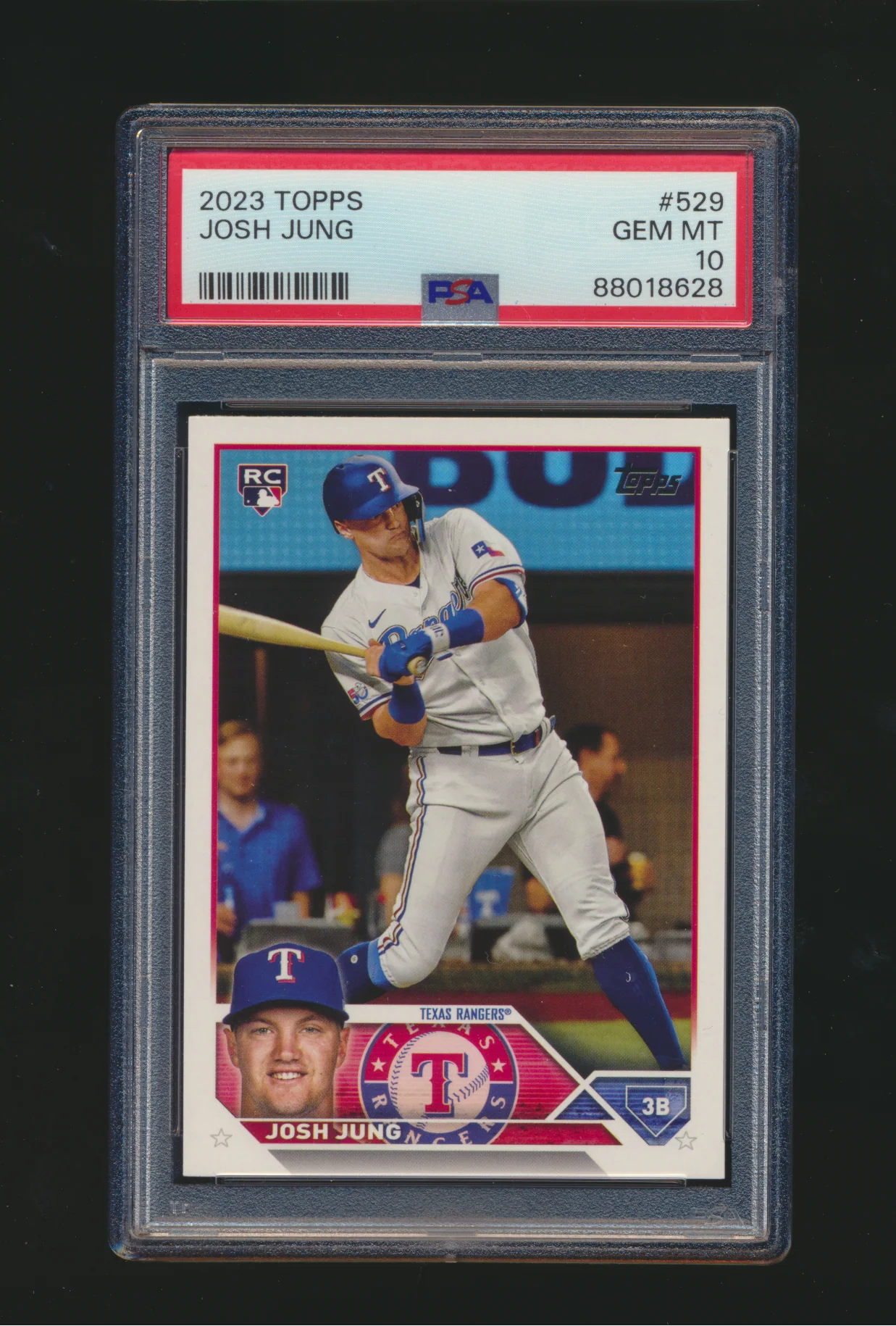2023 Topps Josh Jung RC PSA 10