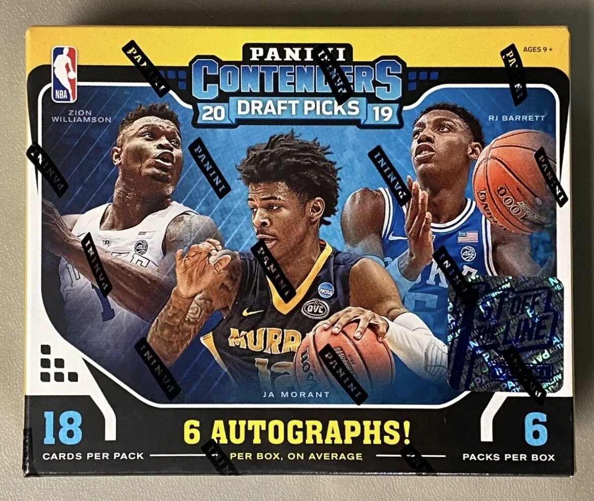 2019-20 Contenders Draft Picks Hobby Box