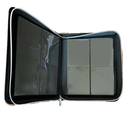 Toploader Binder 4-Pocket Pages - Black