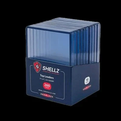 3"x4" Toploader 260PT PREMIUM - Seamless Frame Blue Hint