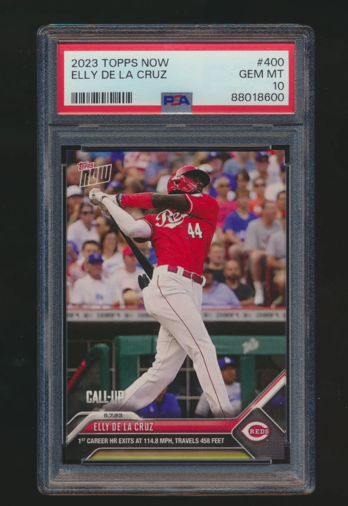 2023 Topps Now Elly De La Cruz Call-Up RC PSA 10