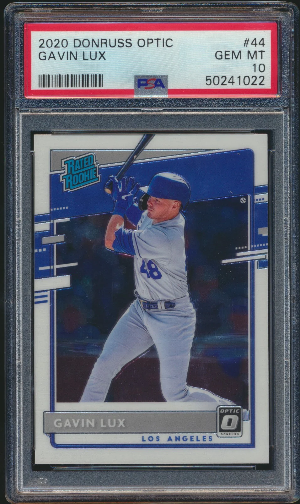 2020 Optic Gavin Lux RC PSA 10