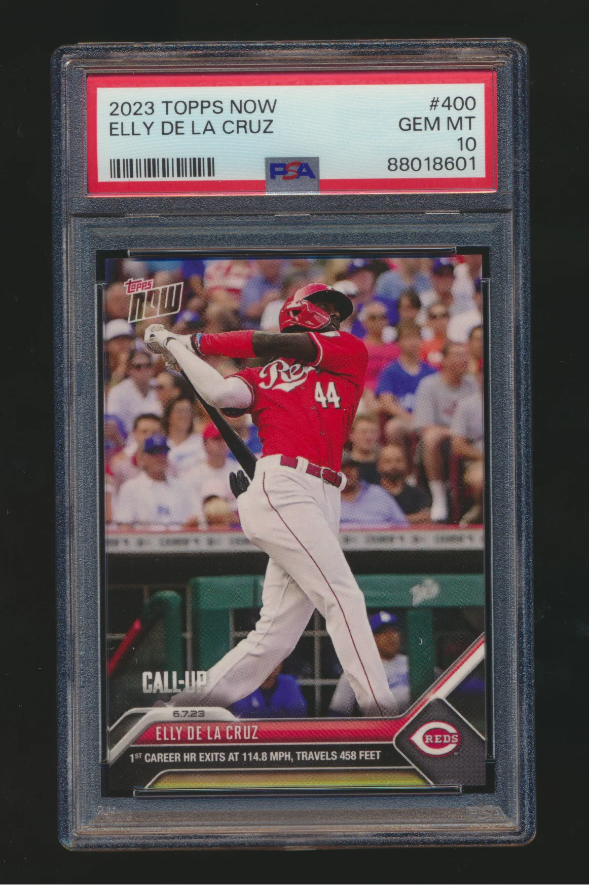 2023 Topps Now Elly De La Cruz Call-Up RC PSA 10