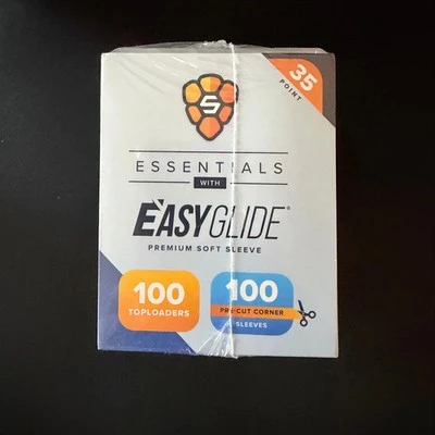 Pacchetto combinato 35PT 3x4 Toploader Essentials Clear + Easy Glide