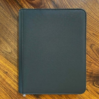 Toploader Binder 4-Pocket Pages - Black