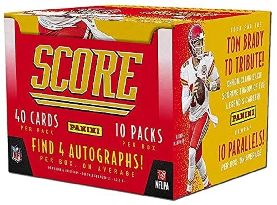 2021 Score Football Hobby Box